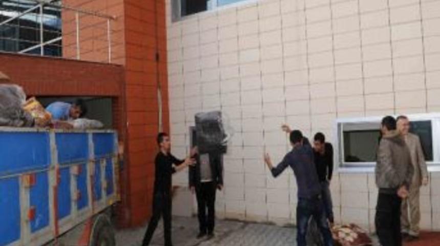 7 Aralık &Uuml;niversitesi İle Bursa B&uuml;y&uuml;kşehir Belediyesi'nin İşbirliğiyle Suriyeli M&uuml;ltecilere Yardım