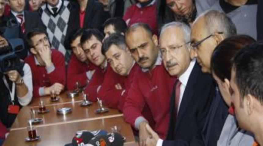 Kılı&ccedil;daroğlu'na Iş&ccedil;i Tepkisi: BDP'ye Yakın Olduğunuz I&ccedil;in Size Olan Sevgi Azaldı