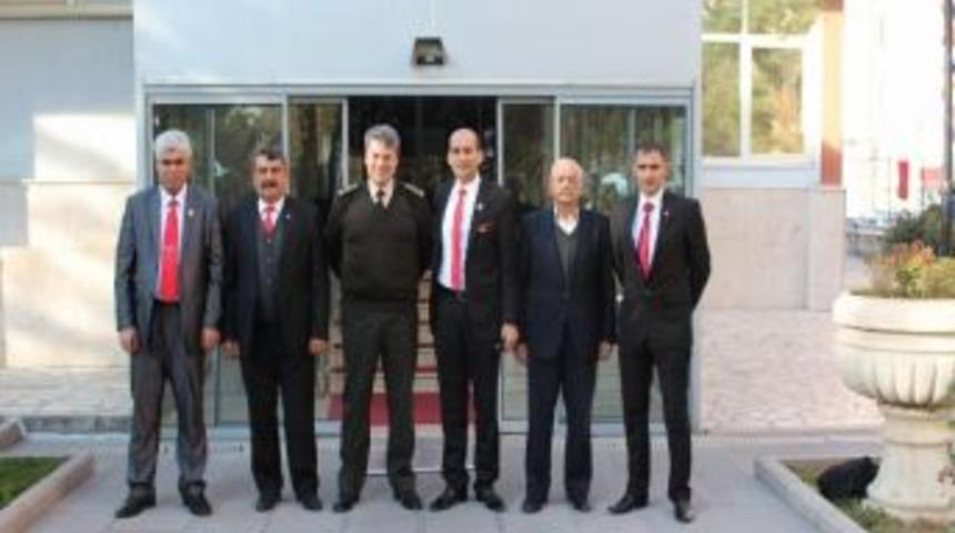 T&uuml;rkiye Harp Mal&uuml;l&uuml; Gaziler Şehit Dul Ve Yetimleri Derneği&rsquo;nde Ziyaretler