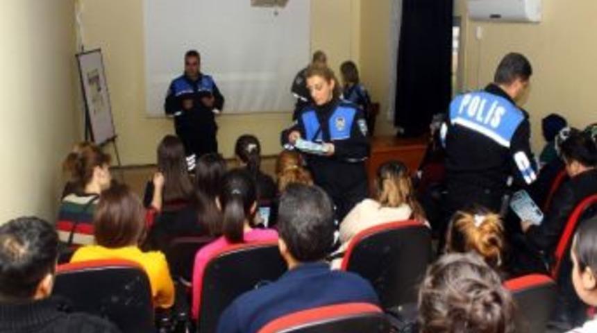 Gaziantep Polisi, Gamek Kursiyerlerini Bilgilendirdi