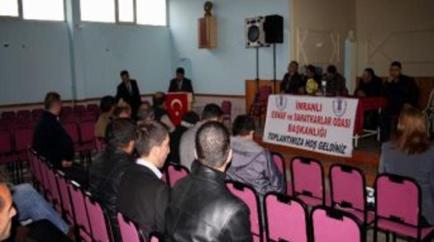 İmranlı&rsquo;da Esnafın Sorunları Tartışıldı