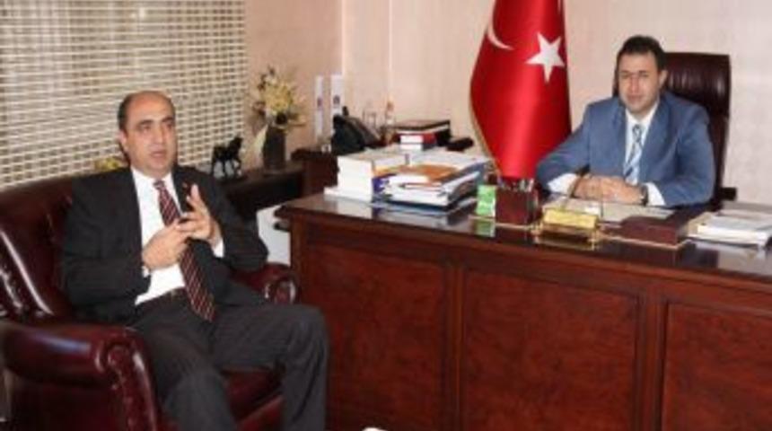 Başkan Palta'dan Baro Başkanına 'hayırlı Olsun' Ziyareti