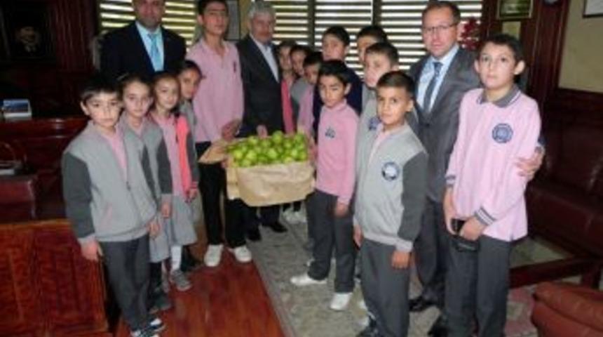 Elmalı&rsquo;lı &ouml;ğrencilerden &Ccedil;etinkaya&rsquo;ya ziyaret