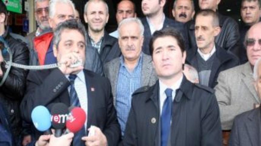 Chp Trabzon İl Başkanı Yavuz Karan &Ccedil;&ouml;mlek&ccedil;i Mahallesinde Basın Toplantısı D&uuml;zenledi