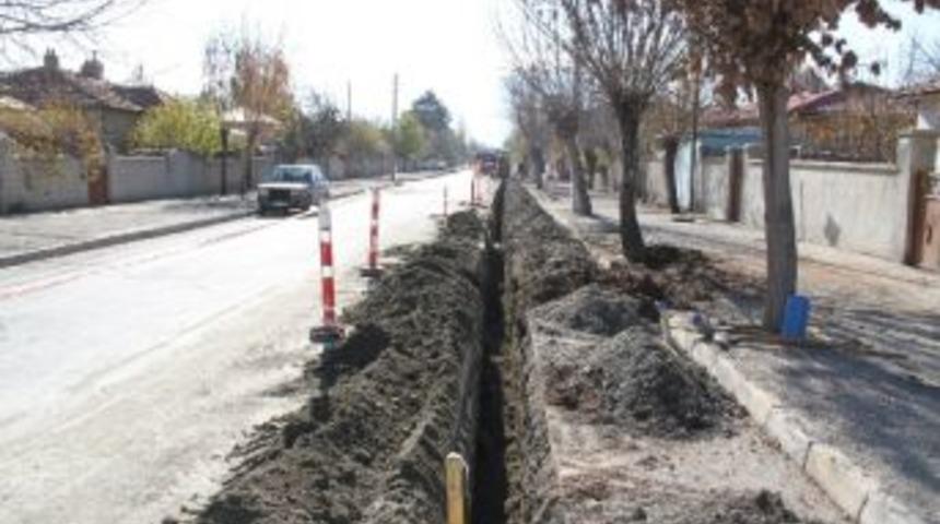 Halitpaşa Mahallesi Doğalgaza Kavuştu