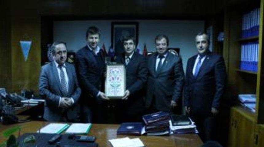 Pazarlar Heyeti'nden İller Bankası B&ouml;lge M&uuml;d&uuml;r&uuml;'ne Ziyaret