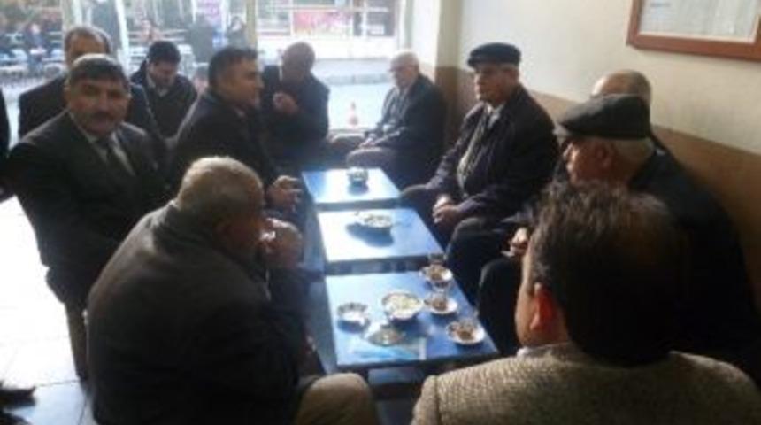 Ak Parti, Esnaf Ve Halk Ziyaretlerini S&uuml;rd&uuml;r&uuml;yor