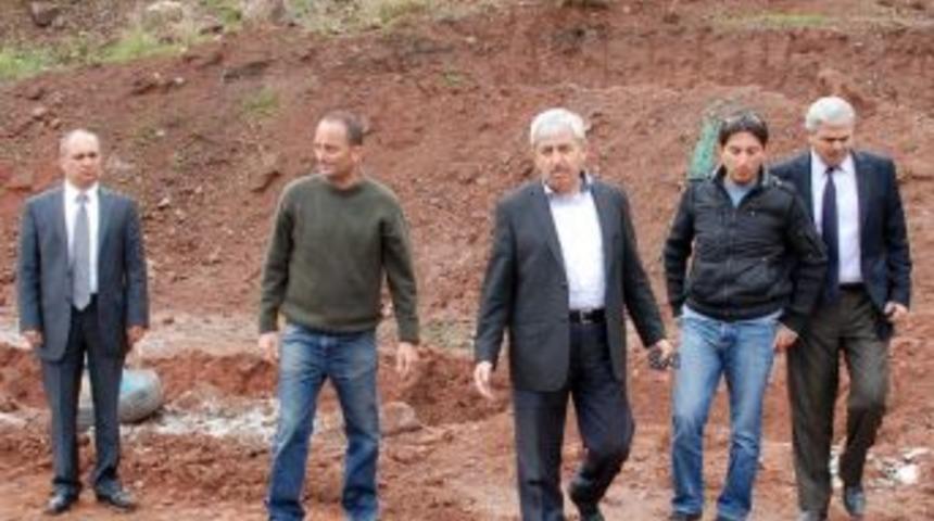 &Ccedil;etinkaya, Biyogaz tesisini inceledi