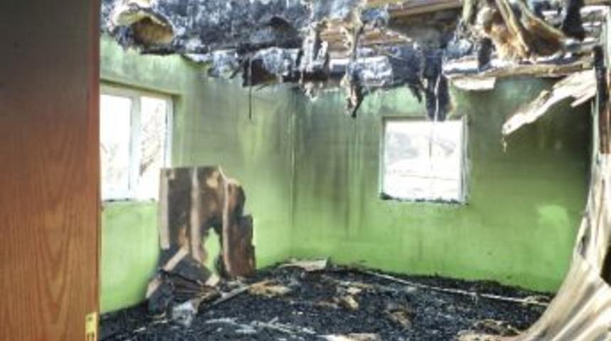 Varto&rsquo;da Ev Yangını