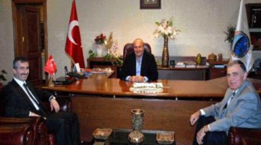 Milli Piyango Genel M&uuml;d&uuml;r&uuml; Bi&ccedil;er, Arslan'ı Ziyaret Etti