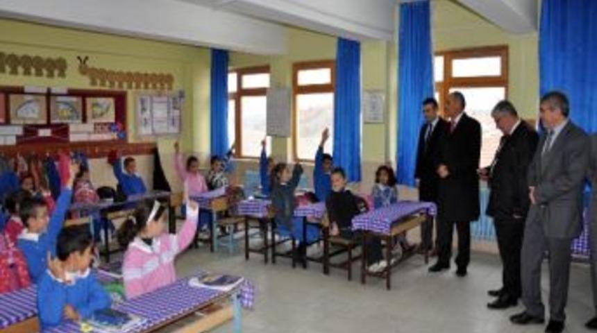 Sorgun Kaymakamı Kılıç Okullarda İncelemede Bulundu