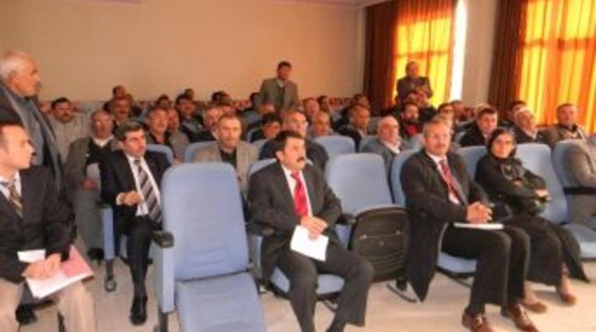 Sorgun Kaymakamı Kılı&ccedil;, Muhtarların Şikayetlerini Dinledi