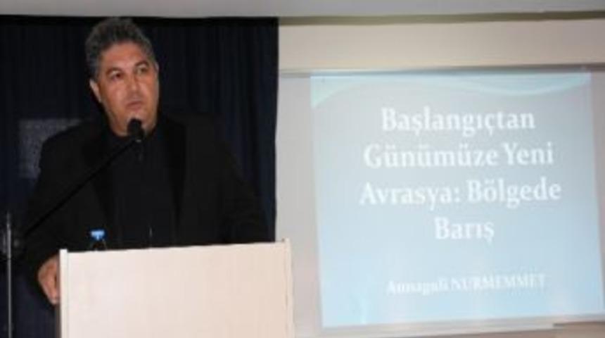 &Ccedil;myo&rsquo;da 'başlangı&ccedil;tan G&uuml;n&uuml;m&uuml;ze Avrasya' Konulu Konferans