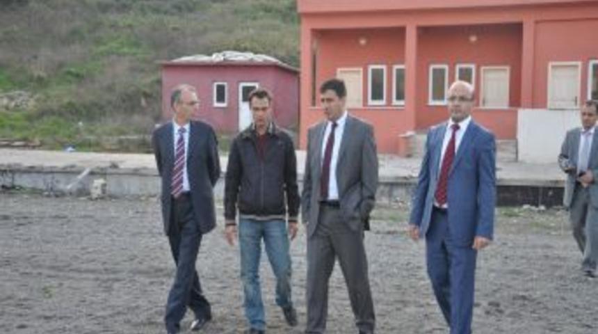 Alaplı Kaymakamı Malğa&ccedil; Ve Başkan &Ccedil;imenoğlu, Sahayı Inceledi