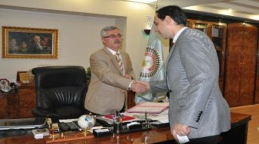 İhlas Haber Ajansı&rsquo;ndan Başkan &Ccedil;ağlayan&rsquo;a Ziyaret