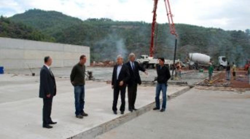 Başkan Çetinkaya, Biyogaz Ve Kompost Tesisini İnceledi