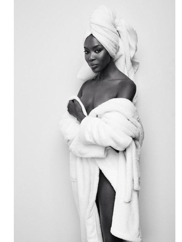 Lara Stone dan Towel a özel poz 4