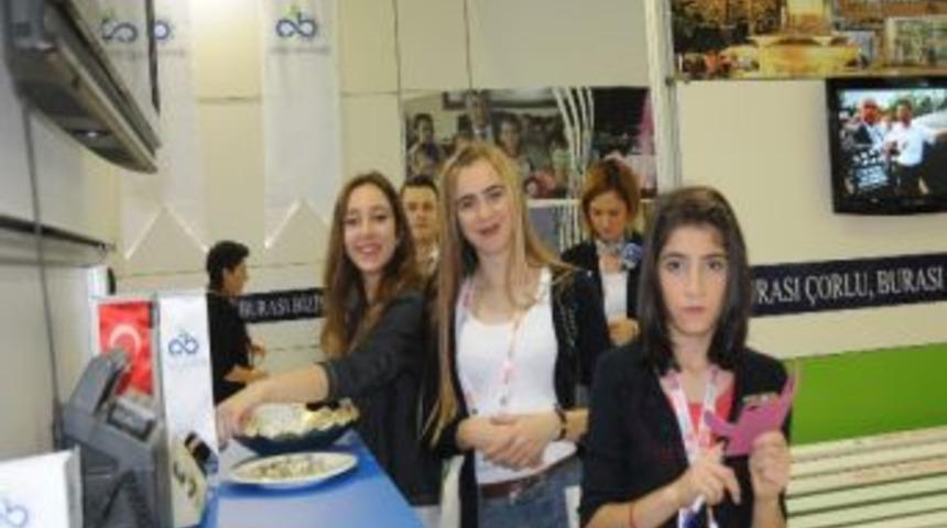 &Ccedil;orlu Belediyesi Cebit Bilişim Fuarı&rsquo;nda