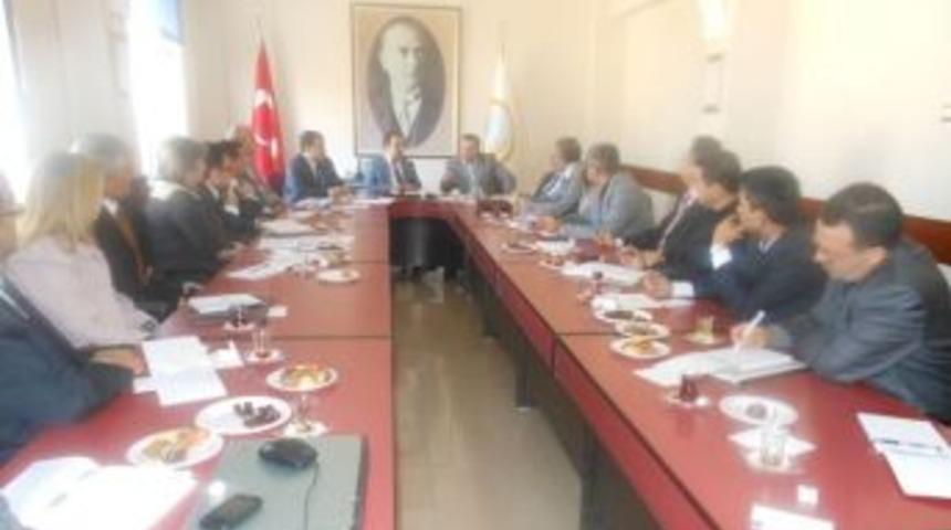 Tarım M&uuml;d&uuml;rl&uuml;ğ&uuml;nde Değerlendirme Toplantısı