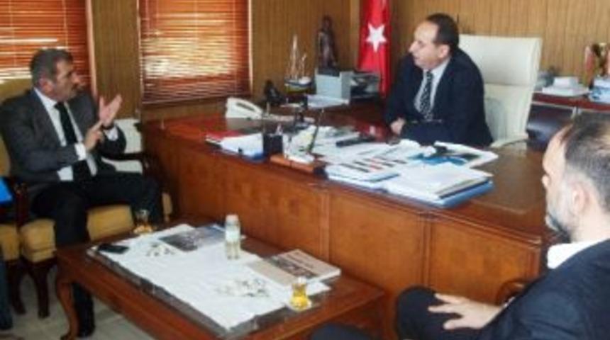 Başkan K&ouml;ktaş'tan &Ccedil;obanoğlu'na Ziyaret