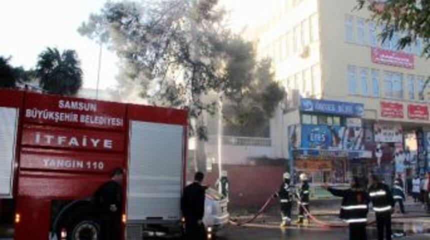 Subay Gazinosunda Ağa&ccedil; Yangını