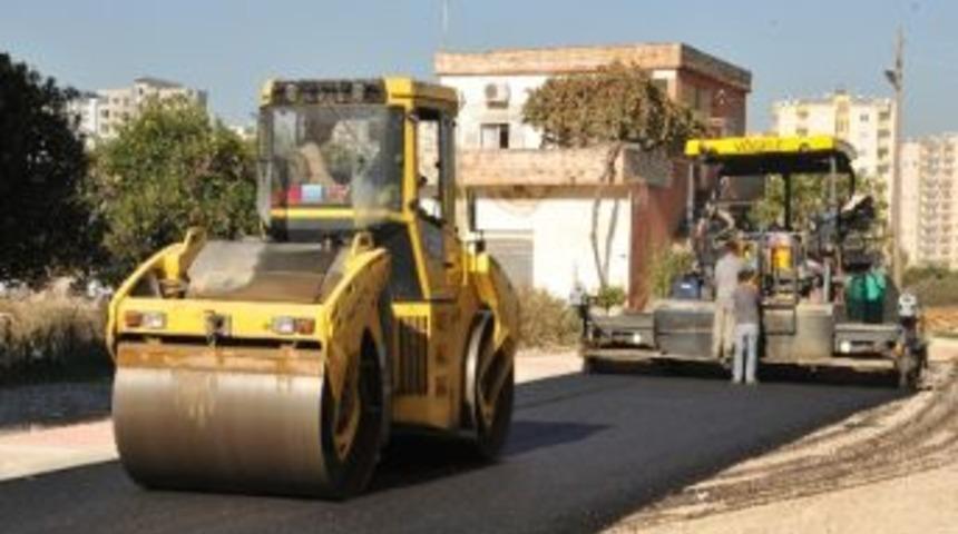 Yenişehir&rsquo;de Asfalt &Ccedil;alışmaları Devam Ediyor