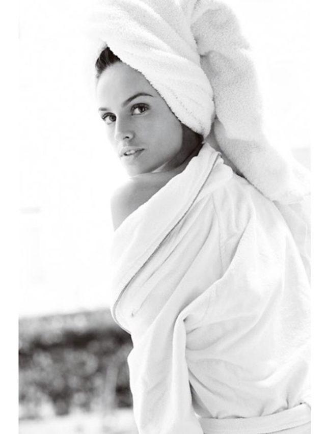 Lara Stone dan Towel a özel poz 8