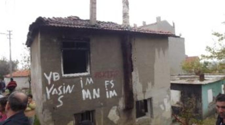 Malkara’ Da Metruk Evde Çıkan Yangın Korkuttu