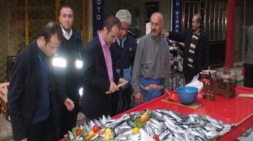 İlkadım&rsquo;da Balık&ccedil;ılar Denetlendi