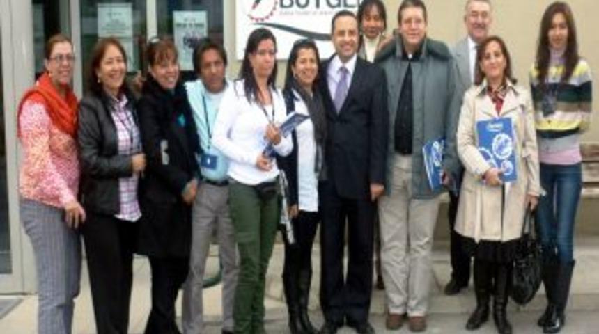 Kolombiyalı Eğitmenler Bursa'da Tekstil Eğitimi Aldı