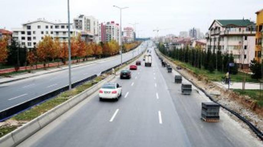 Doğukent Bulvarı 8 Şeride &Ccedil;ıkarıldı