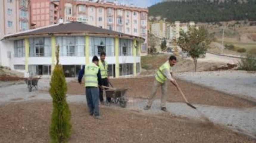 Esentepe&rsquo;de Park Yapım &Ccedil;alışmaları S&uuml;r&uuml;yor