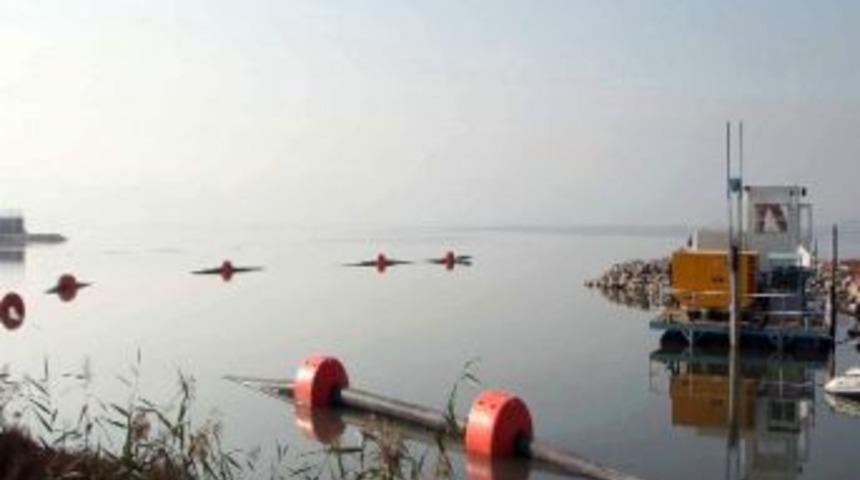 İzmit K&ouml;rfezi'ndeki Bal&ccedil;ık Temizleniyor