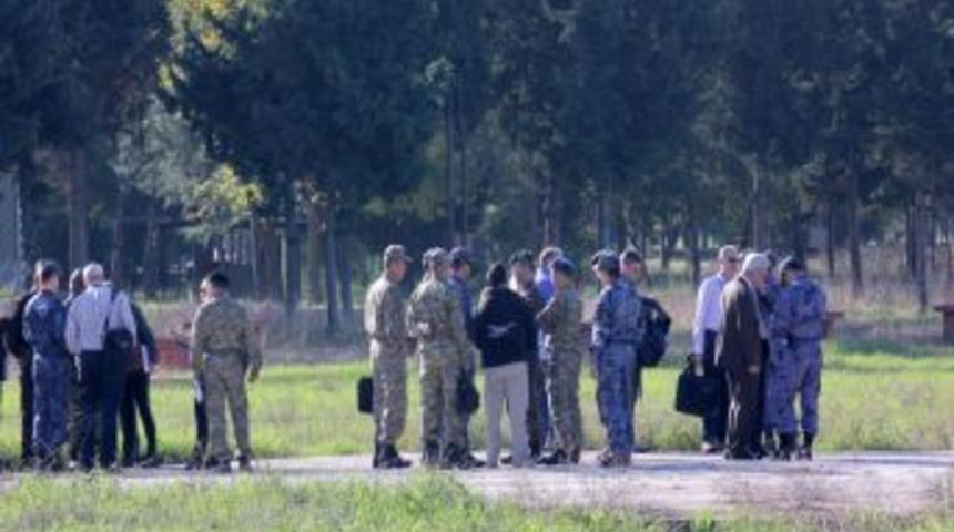 NATO Heyeti Şakirpaşa Havaalanı'nda Inceleme Yaptı