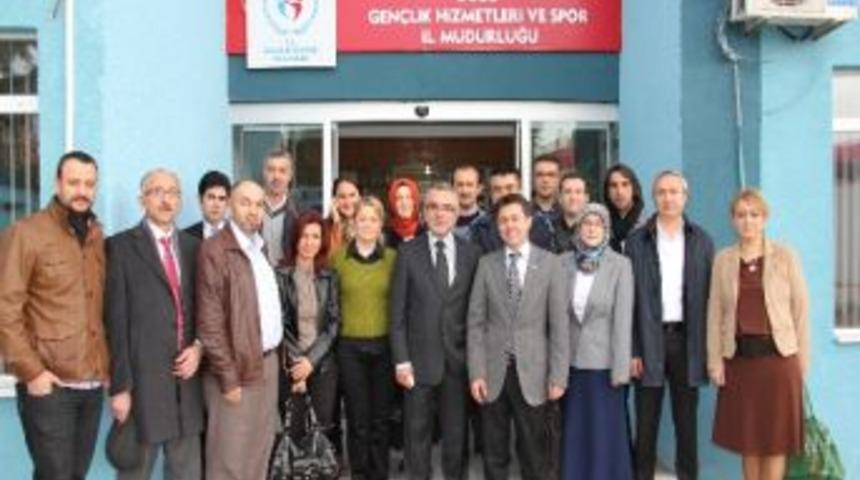 Ak Parti Teşkilatından Suat &Ccedil;elen'e Hayırlı Olsun Ziyareti