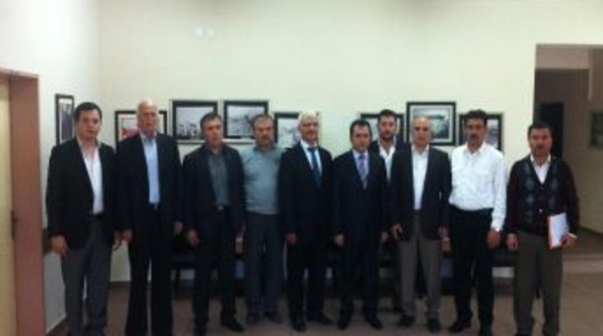 Korkuteli Ak Parti İl&ccedil;e Y&ouml;netiminden Ziyaret