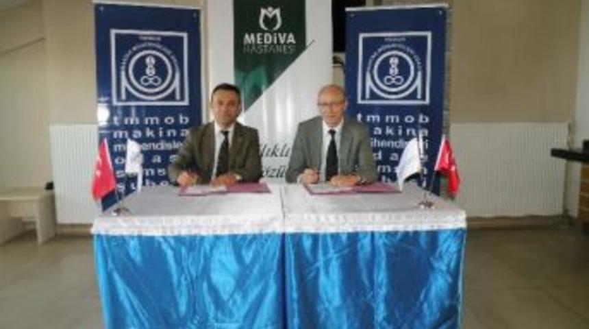 Mmo İle Mediva Hastanesi Protokol İmzaladı