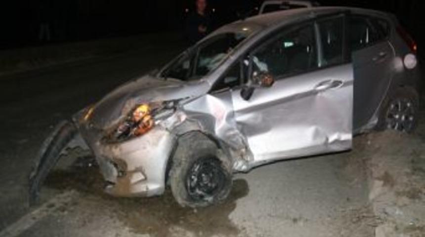 Otomobil Takla Attı: 1 Yaralı