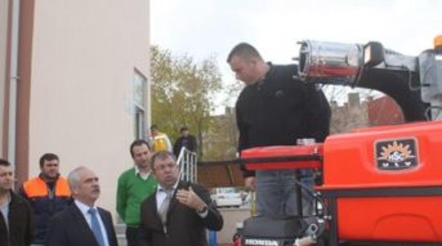 Keşan'da ULV ila&ccedil;lama makinası alındı