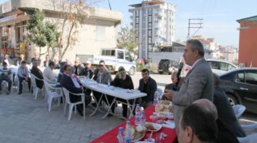 Başkan Necattin Demirtaş, Kışla Mahallesi'nin Dertlerini Dinledi