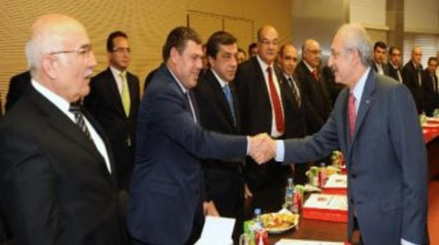 B&ouml;lge Oda Ve Borsa Başkanları Kılı&ccedil;daroğlu İle G&ouml;r&uuml;şt&uuml;