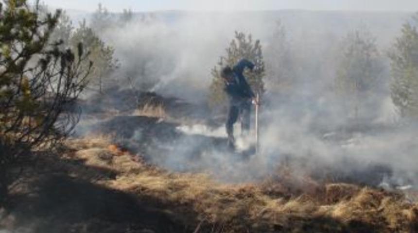 Ardahan&rsquo;da Orman Yangını