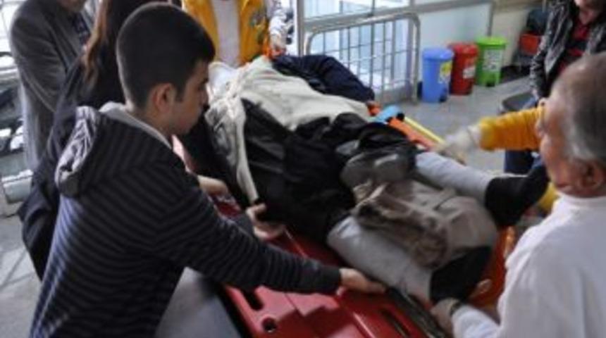 Ambar Mahallesi&rsquo;nde Trafik Kazası: 1 Yaralı