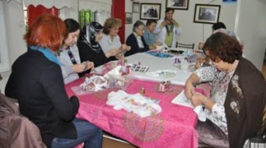 İğne Oyasına hanımlardan yoğun ilgi&hellip;