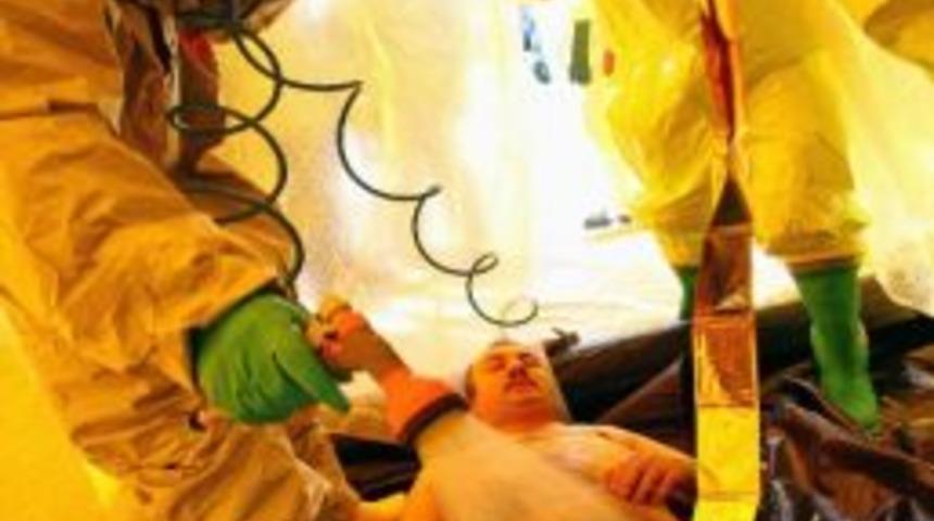 Kocaeli'de Sanayi Tesislerinde Kimyasal Sızıntı Tatbikatı