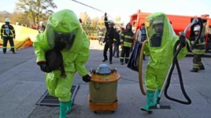 KORDSA&rsquo;da kimyasal sızıntı tatbikatı