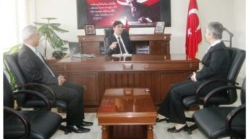 Yeni M&uuml;d&uuml;rden, Yeni Kaymakama Ziyaret