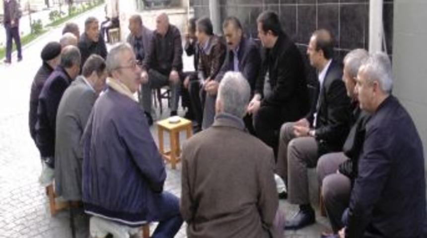 Milletvekili &Ccedil;akır Ve Başkanlar Taziye Ziyaretinde