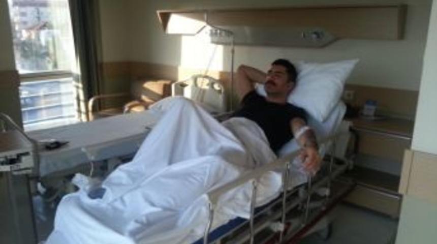 &Ouml;zcan Deniz, Dizi Setinde Ata Binerken Kaza Ge&ccedil;irdi