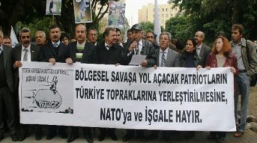 Adana&rsquo;da Patriot Protestosu